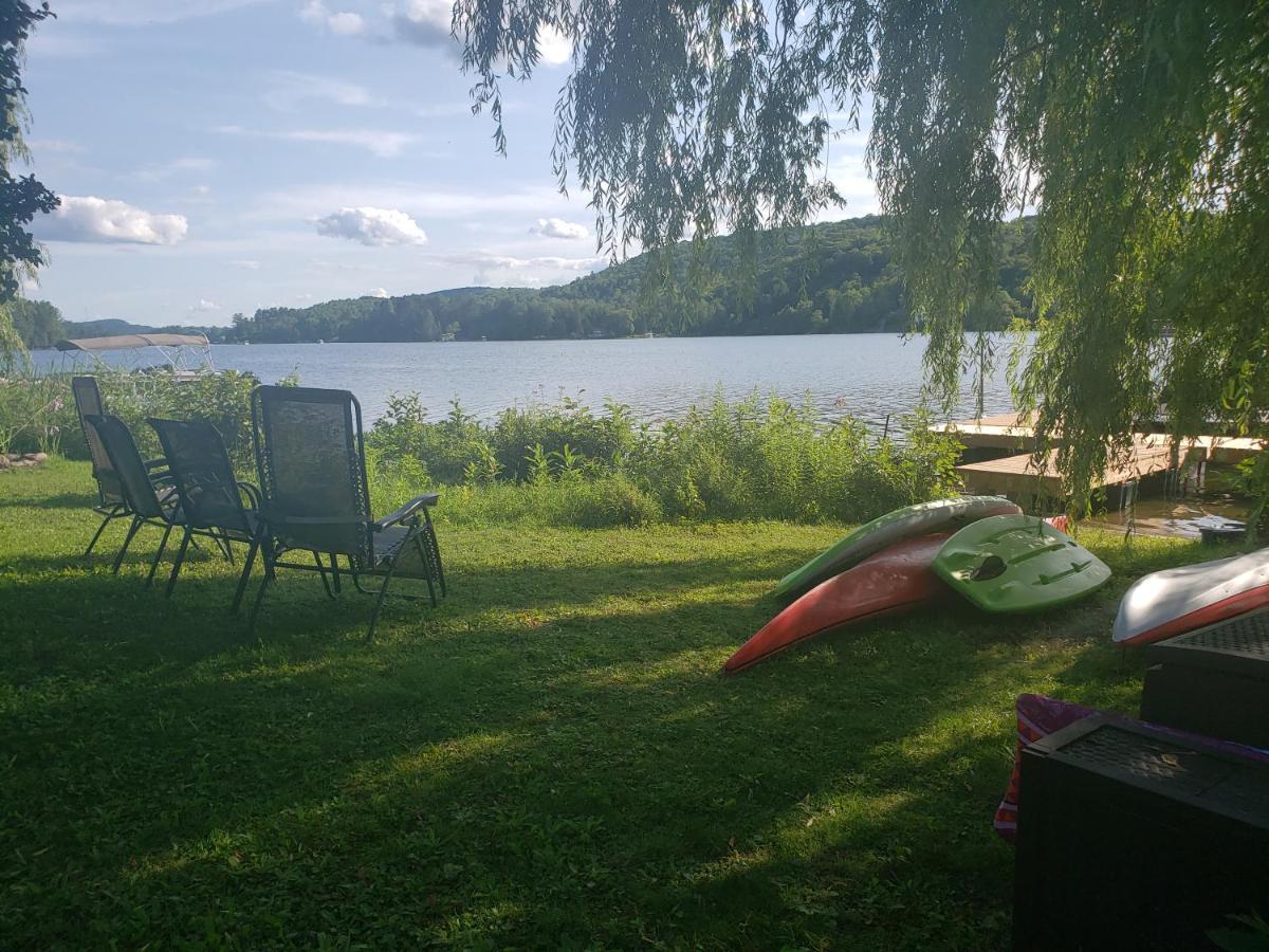 Le Nid Dore Sur Le Lac Val des Monts Экстерьер фото